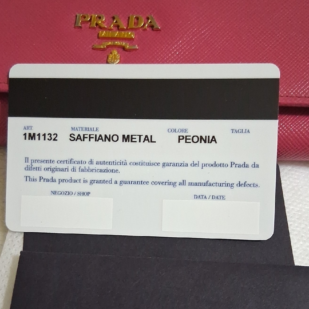 Prada Fuchsia Leather Wallet - Picture 10 of 10